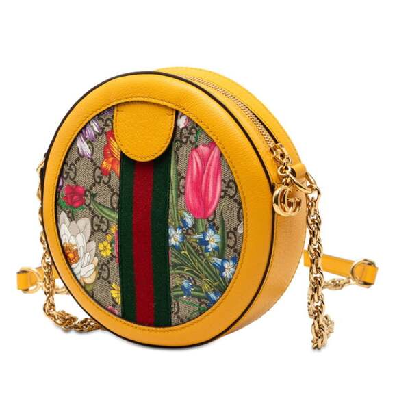 GUCCI Cream Leather Shoulder Bag - Picture 2 of 6